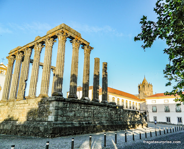 Templo Romano de Évora, Portugal