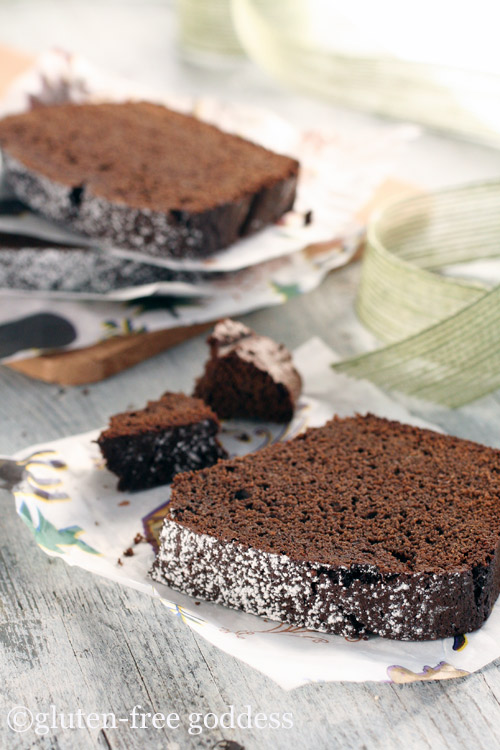 Gluten free chocolate gingerbread