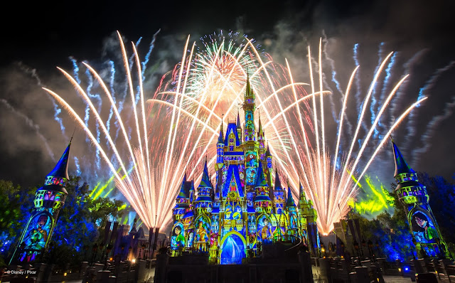 #DisneyMagicMoments, Magic Kingdom, Walt Disney World Resort 分享「Happily Ever After」煙花表演 Full Show 片段