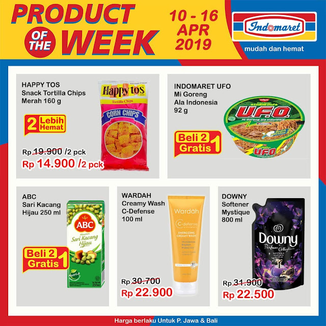 #Indomaret - #Promo #Katalog Product OF The Week Periode 10 - 16 April 2019