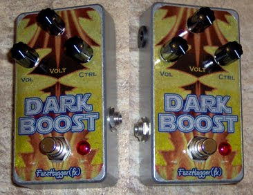 FuzzHugger releases the Dark Boost Pedal