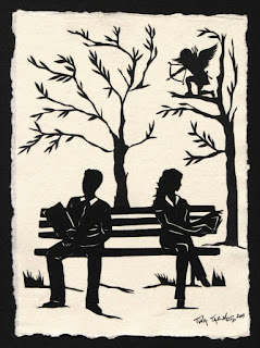 Love Couple Silhouettes