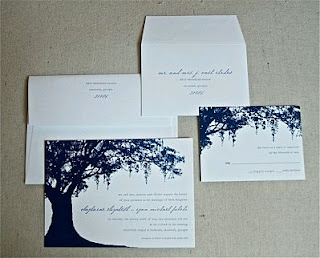 Blue Wedding Invitations