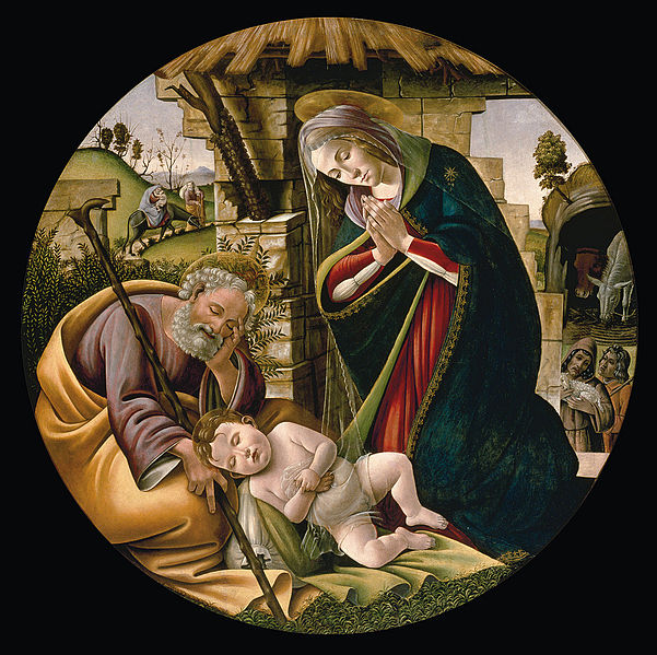 Holy,family,Botticelli