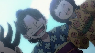 ワンピースアニメ 993話 ワノ国編 イゾウ 菊の丞 幼少期 IZO KIKU ONE PIECE