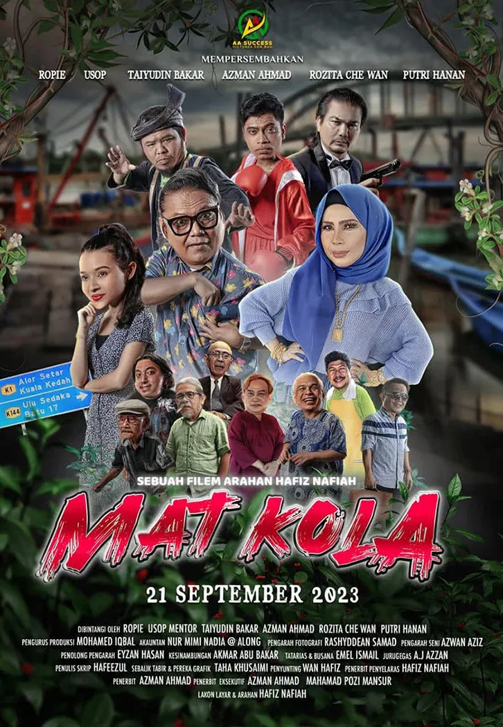 Filem Mat Kola di Pawagam 21 September 2023