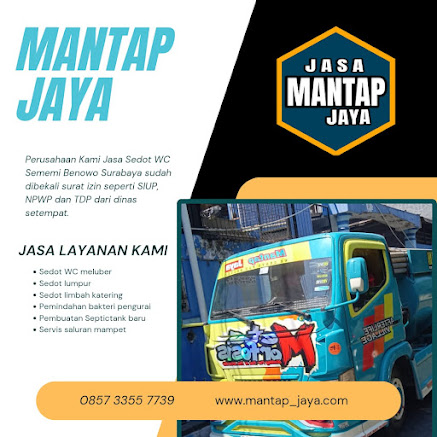 Jasa Sedot WC Surabaya Utara 085733557739 / 085235455077 murah dan bergaransi