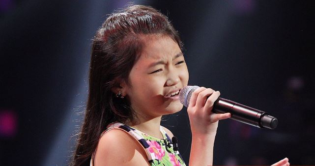 3-chair turner Sharla Cerilles belts out "Power of Love" on 'Voice Kids'