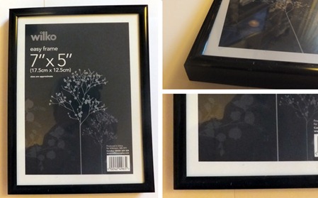 tiny black frame