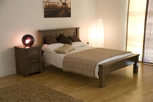 Exotic Solid Oak  Bedroom  Furniture To Give Graceful And 