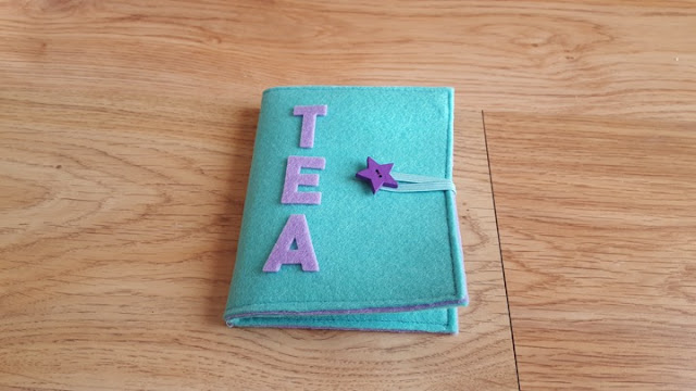 DIY Felt Tea Wallet - a tutorial