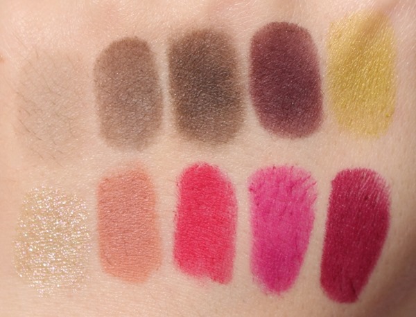 ItsAStrikeEyeshadowMACSwatches
