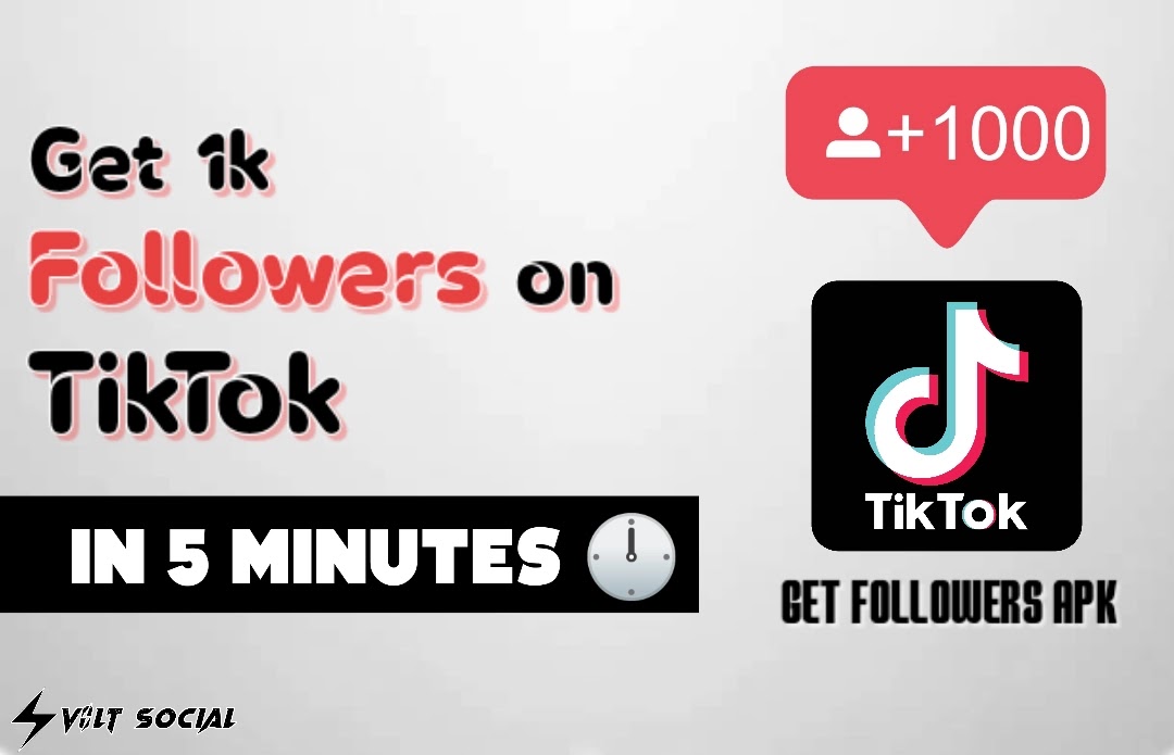 How To Get 1k Followers on TikTok in 5 Minutes | Get Followers APK