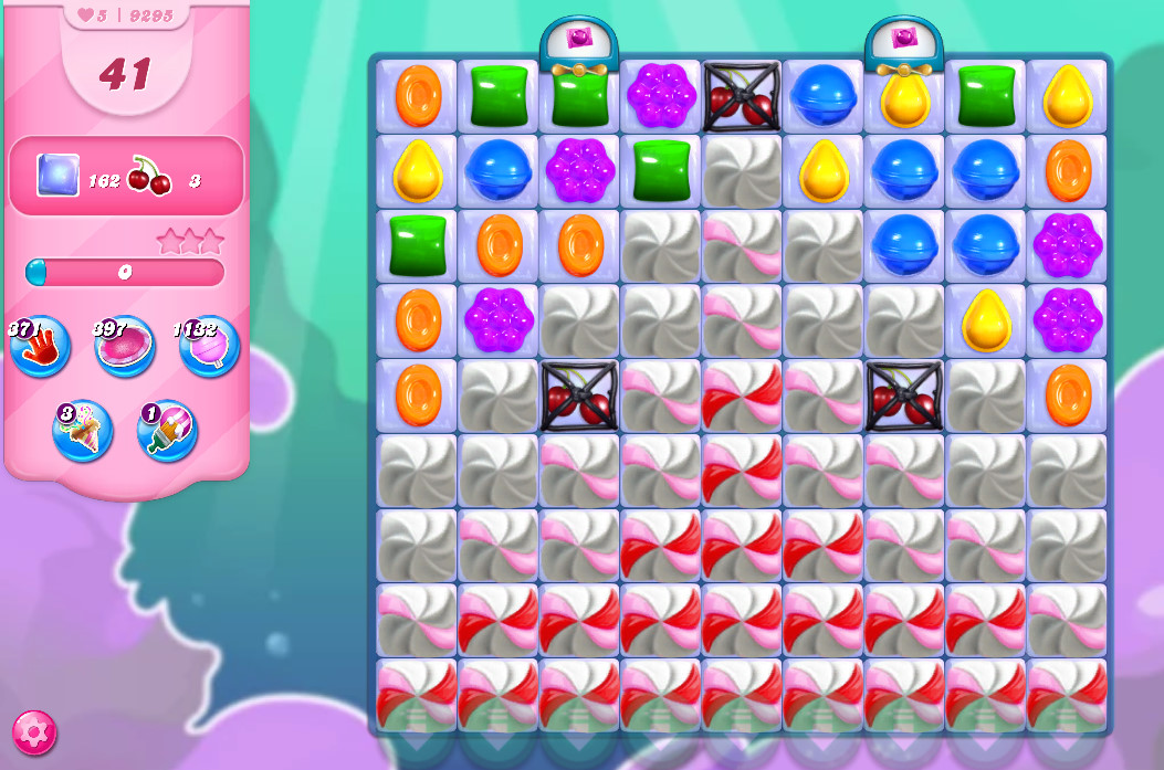 Candy Crush Saga level 9295