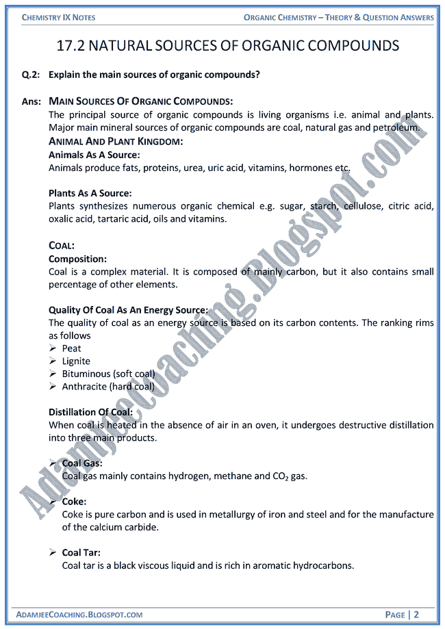 organic-chemistry-theory-notes-and-question-answers-chemistry-ix