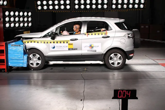 Ford EcoSport - crash teste segurança