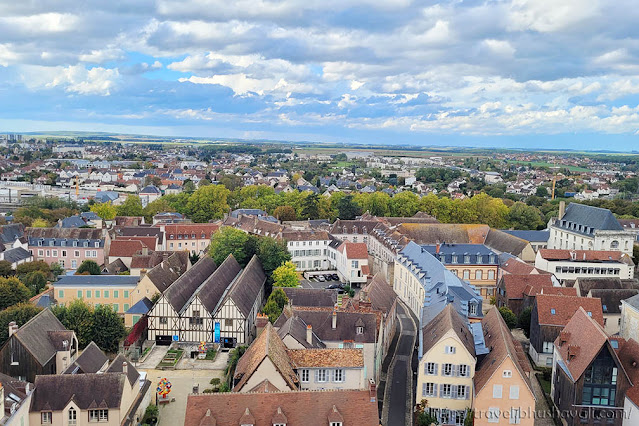 Chartres Cathedral Towers & Roof Tour View of Chartres