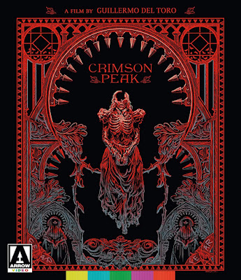 Blu-ray artwork for Arrow Video's Special Edition of CRIMSON PEAK.