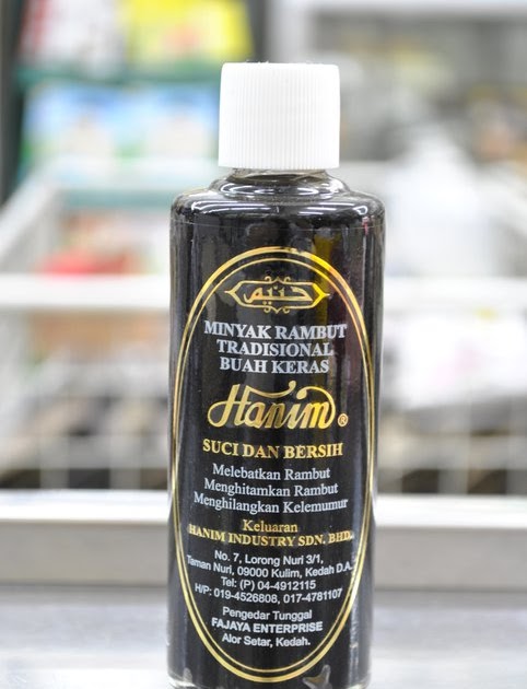 Kosmetik Hanim MINYAK  RAMBUT  BUAH KERAS