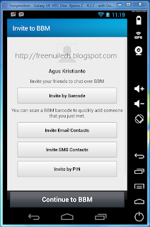 Cara Instal BBM di PC