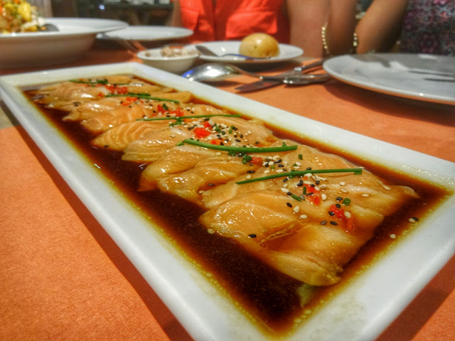 tiradito de salmon