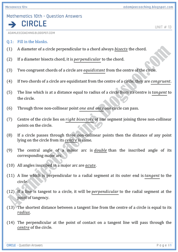 circle-question-answers-mathematics-10th