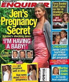 jennifer aniston pregnant. Riddle me this: How many Times Can Jennifer Aniston be Wrongly Reported as