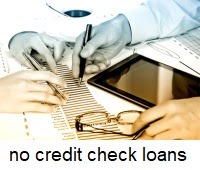 no credit check loans