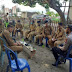 Kapolsek dan Camat Melakukan Rapat Koordinasi dengan OPD dan Kades se-Kecamatan Soromandi. 