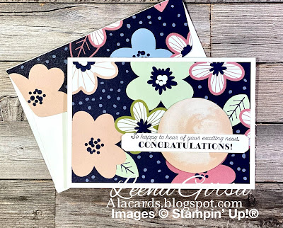 Paper blooms Designer paper stampin' up