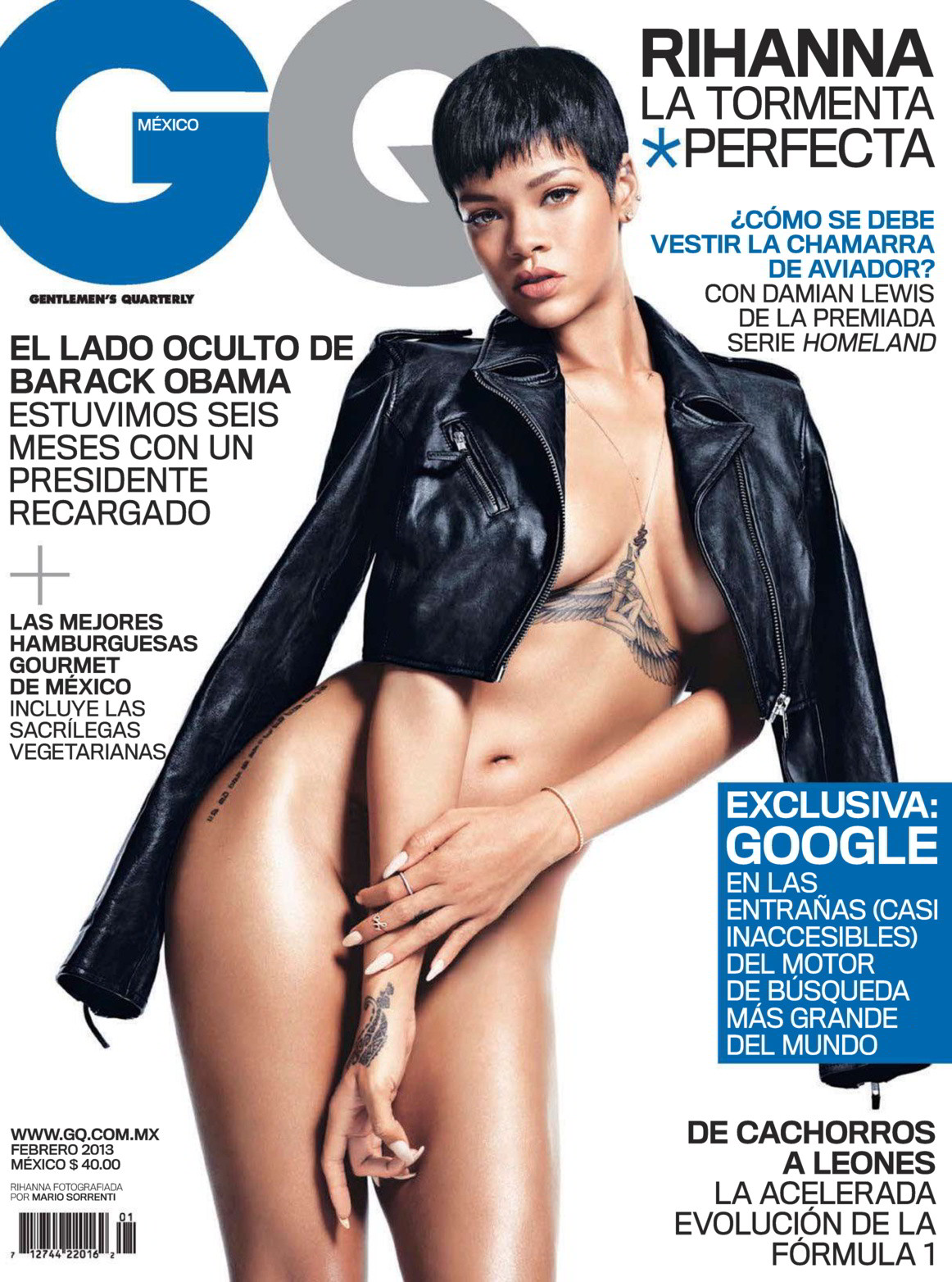 Fotos Rihanna Revista GQ México Febrero 2013