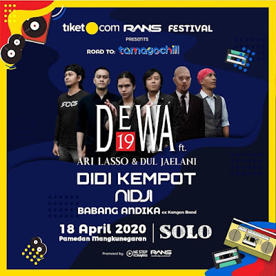 Konser Didi Kempot Dewa 19 Rans Festival Solo Mangkunegaran