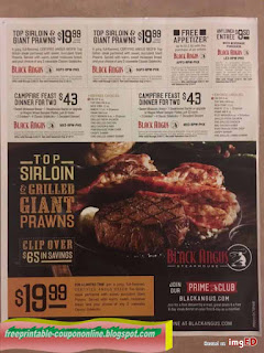 Free Printable Black Angus Steakhouse Coupons