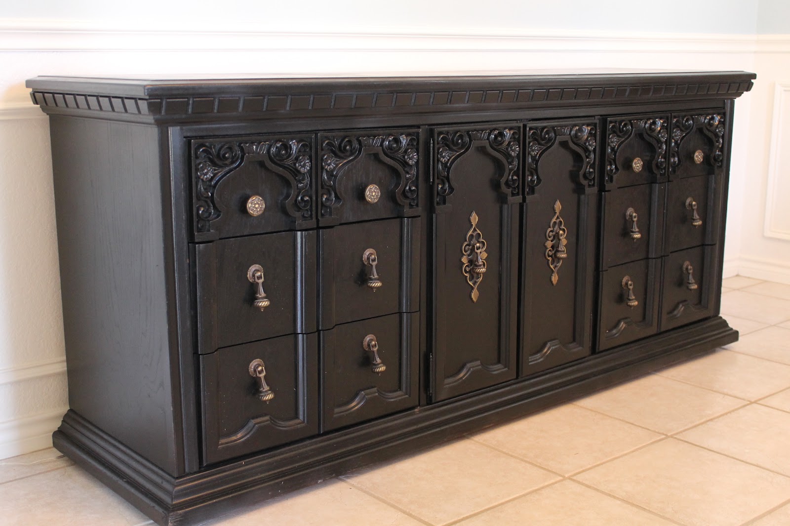 Dining Room Table with Buffet