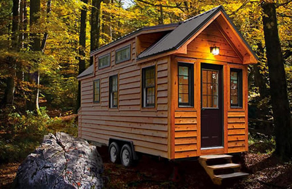 tiny trailer house