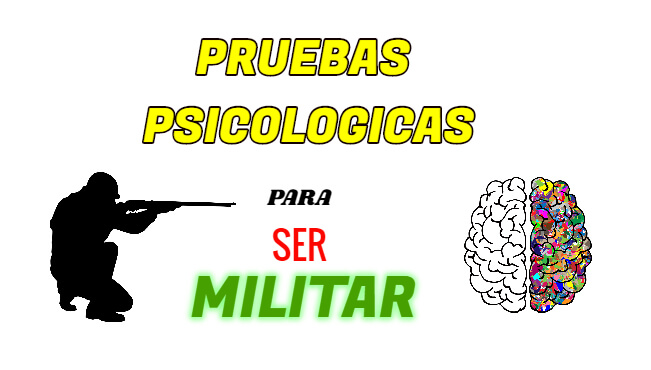 Las pruebas psicológicas para ser soldado del ejercito ecuatoriano es una de las primeras pruebas y la mas importante ya que es aquí donde la mayoría de reclutas obtiene un no apto ya que no se prepararon adecuadamente en las pruebas psicológicas.