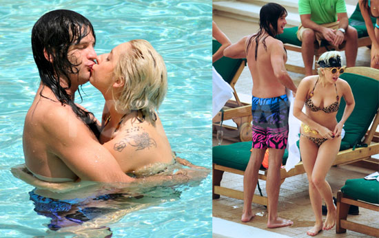 GAGA CAN KISS .shock to me