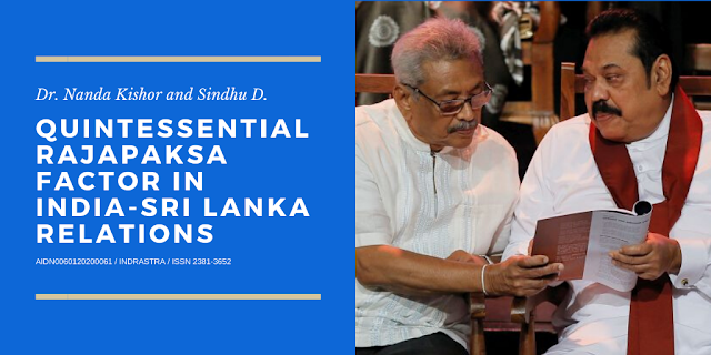 Quintessential Rajapaksa Factor in India-Sri Lanka Relations