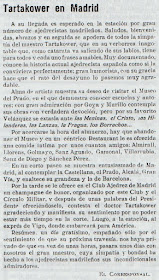 Tartakower en Madrid en 1931