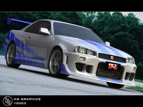 NFSCars » Need For Speed: Most Wanted » Nissan Skyline GT-R R34 1999 by