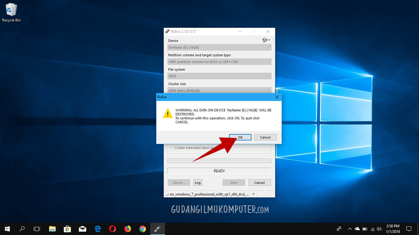 Membuat Bootable Flashdisk