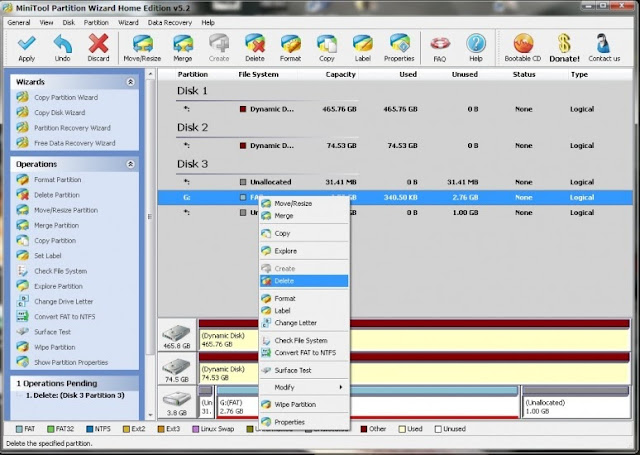 sd card partition in android