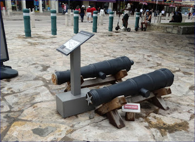 Replicas of 4 Pounder Cannons
