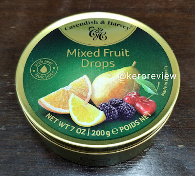 รีวิว คาเวนดิส แอนด์ ฮาร์วีย์ ลูกอมรสผลไม้รวม (CR) Review Mixed Fruit Drops, Cavendish & Harvey Brand.