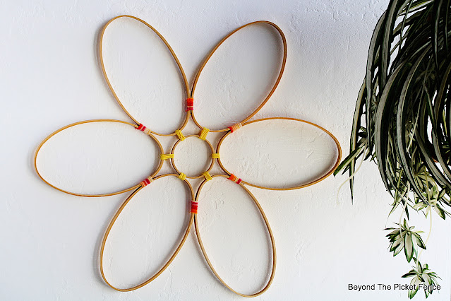 Make it Monday Embroidery Hoop Wall Art for Spring