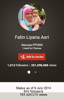 Google Plus - G+ Fatin Liyana