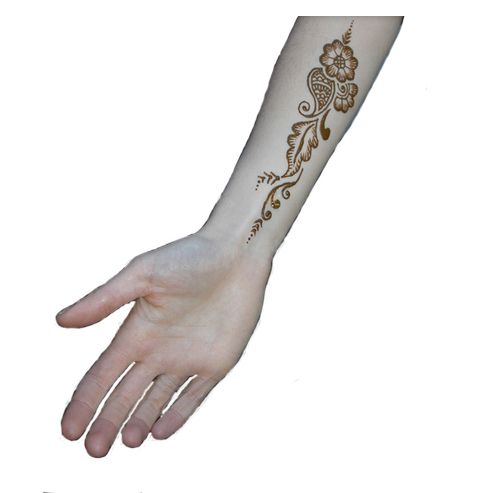 Foot and Arm Henna Mehndi