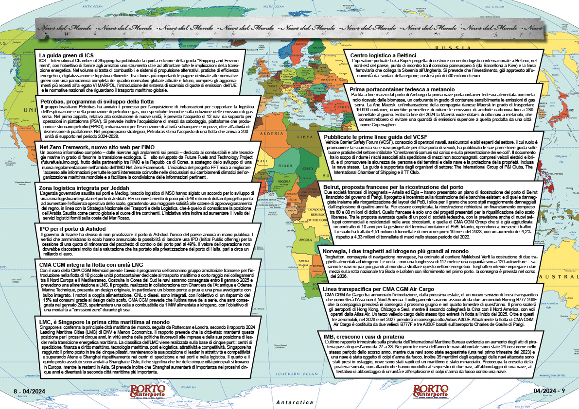 APRILE 2024 PAG. 8 - NEWS DAL MONDO