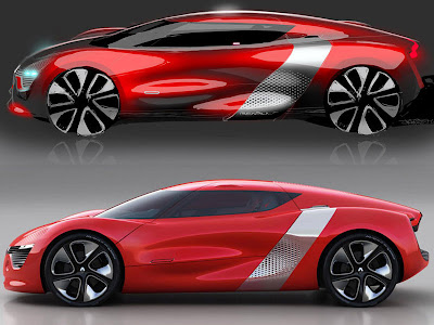 Renault Electric Sports Car DeZir Concept 2011