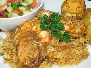 Taman Bukit Slim, Slim River: Resepi Nasi Beriyani Udang
